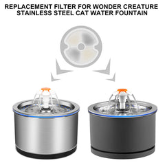 Wonder Creature gros plan du filtre montrant texture filtrante efficace