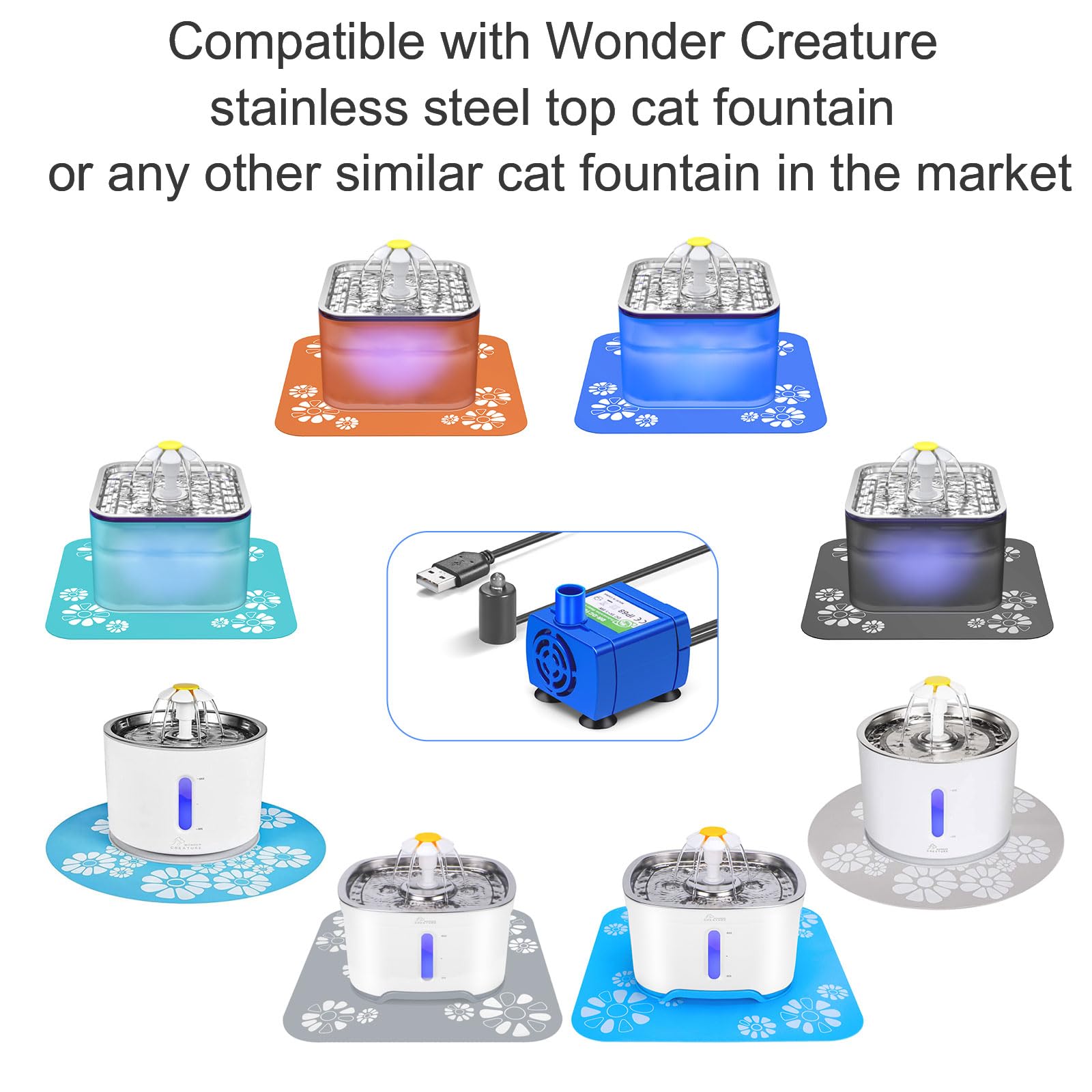 Wonder Creature pompe cordon USB long offrant branchement flexible et pratique