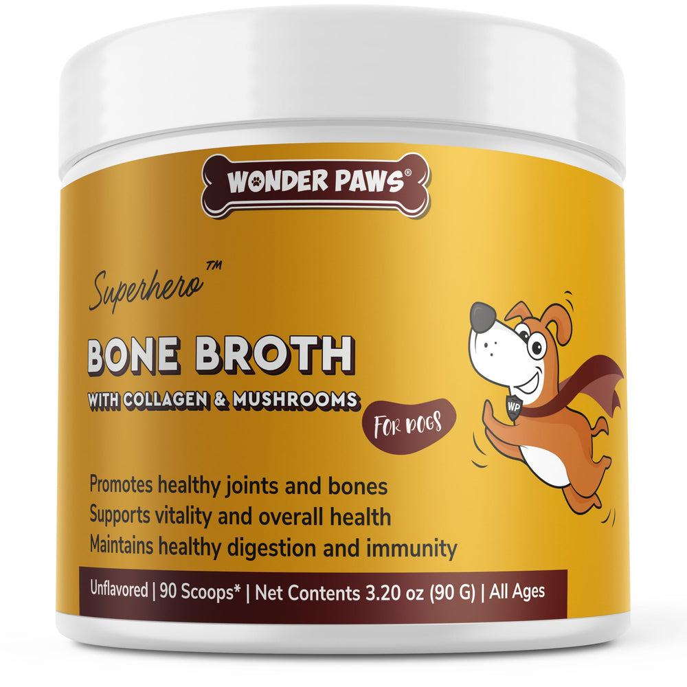 WONDER PAWS assortiment de champignons bio ingrédients naturels