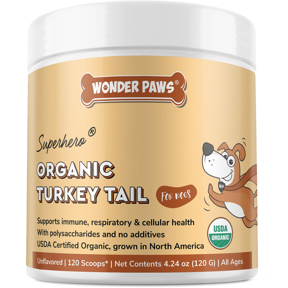 WONDER PAWS chien mangeant repas avec poudre, bien-être quotidien