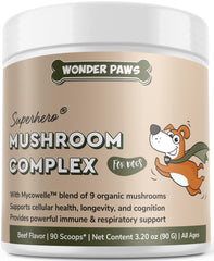 Wonder Paws emballage avant montrant le format et avantages
