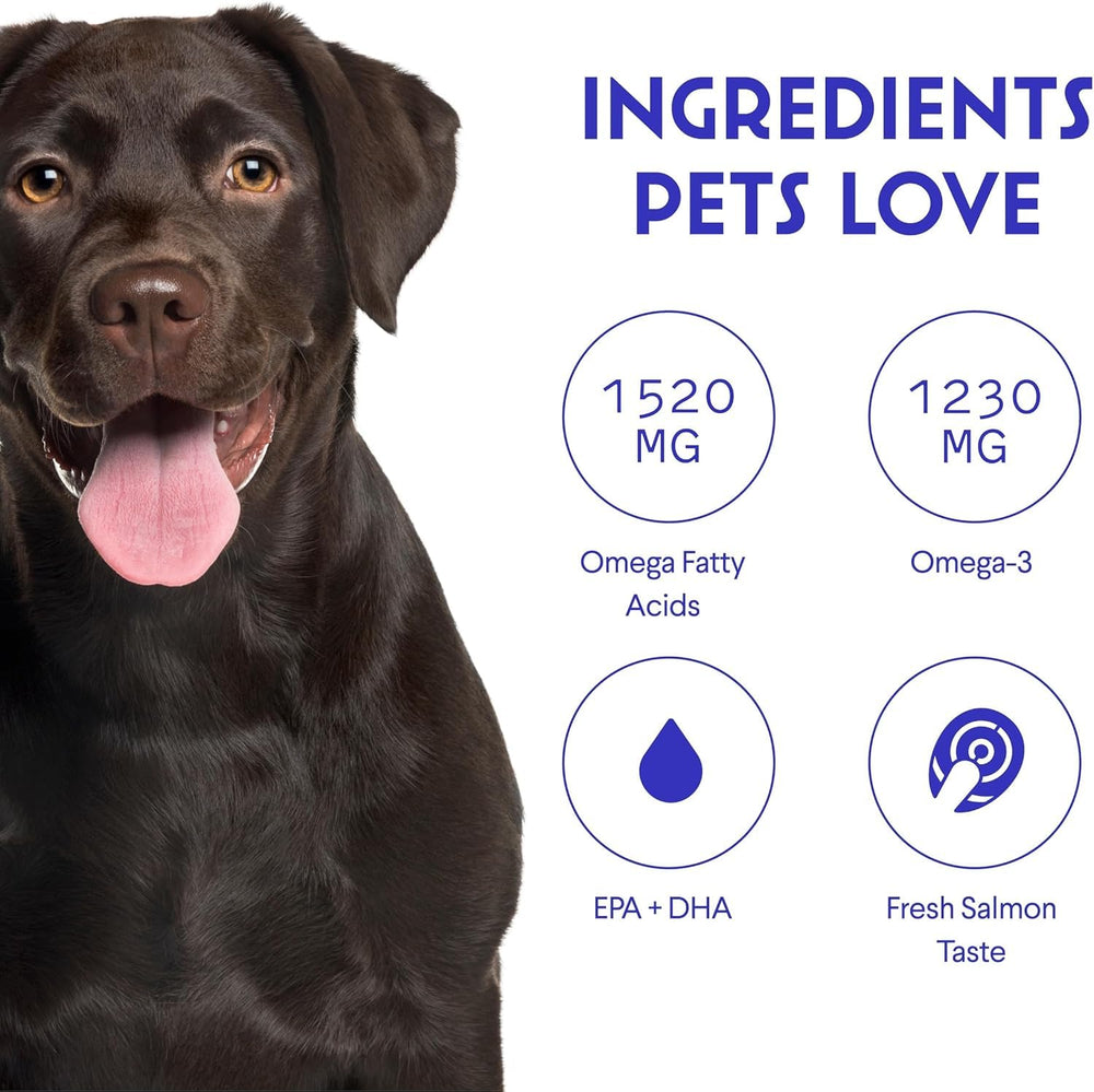 WONDER PAWS huile mélangée à croquettes, améliore goût et absorption