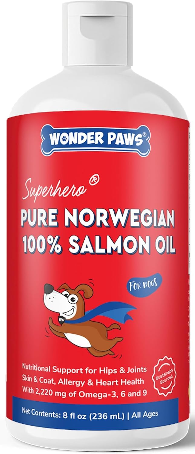 Wonder Paws emballage avant montrant flacon et pompe bénéfice transparence qualité