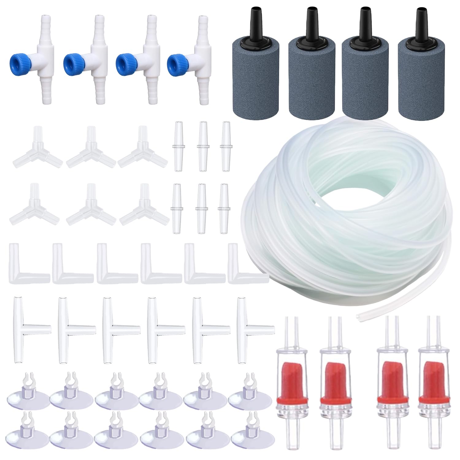 Wonfly face du pack complet montrant tous les accessoires et organisation