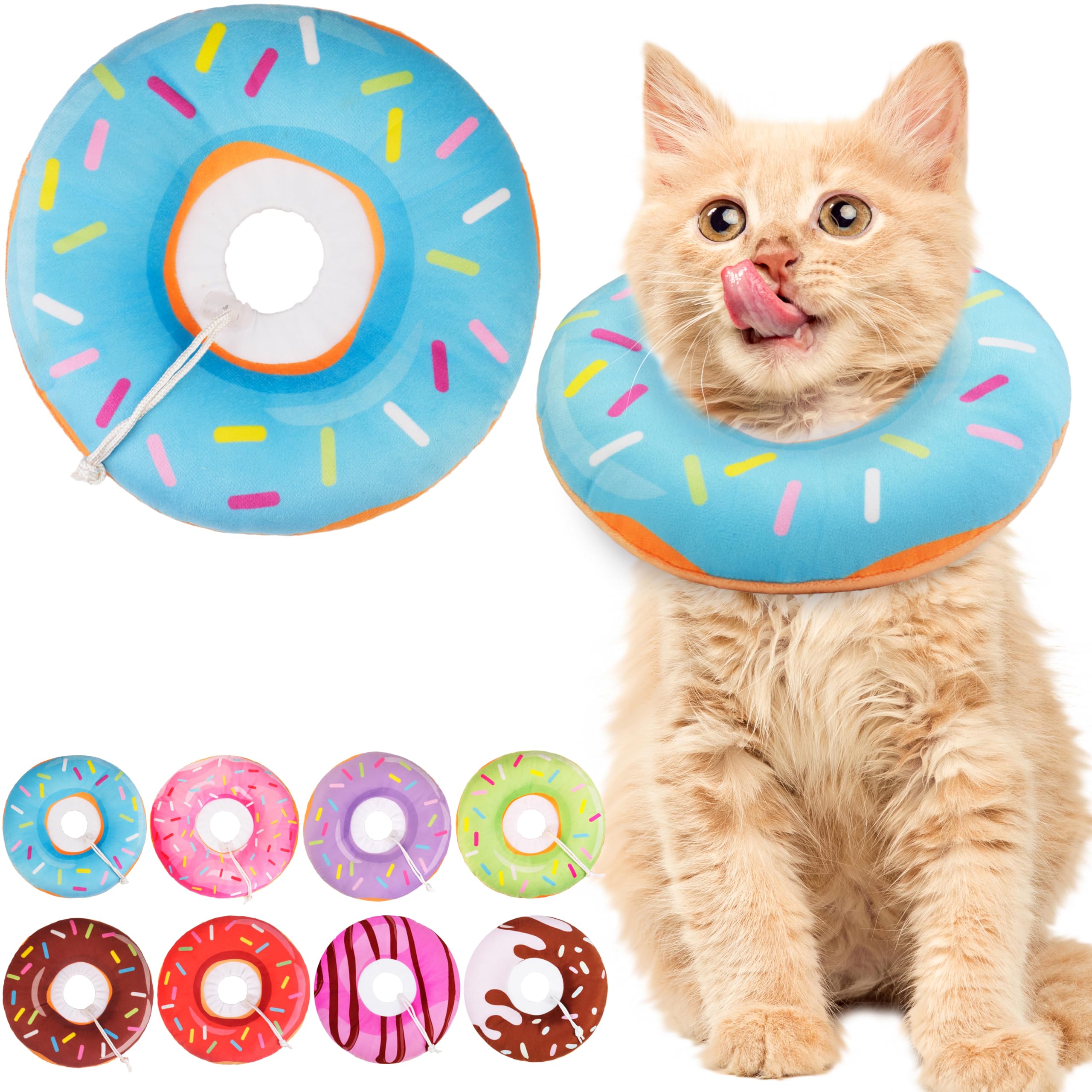WONONE collerette donut vue de face montrant la forme protectrice et confort