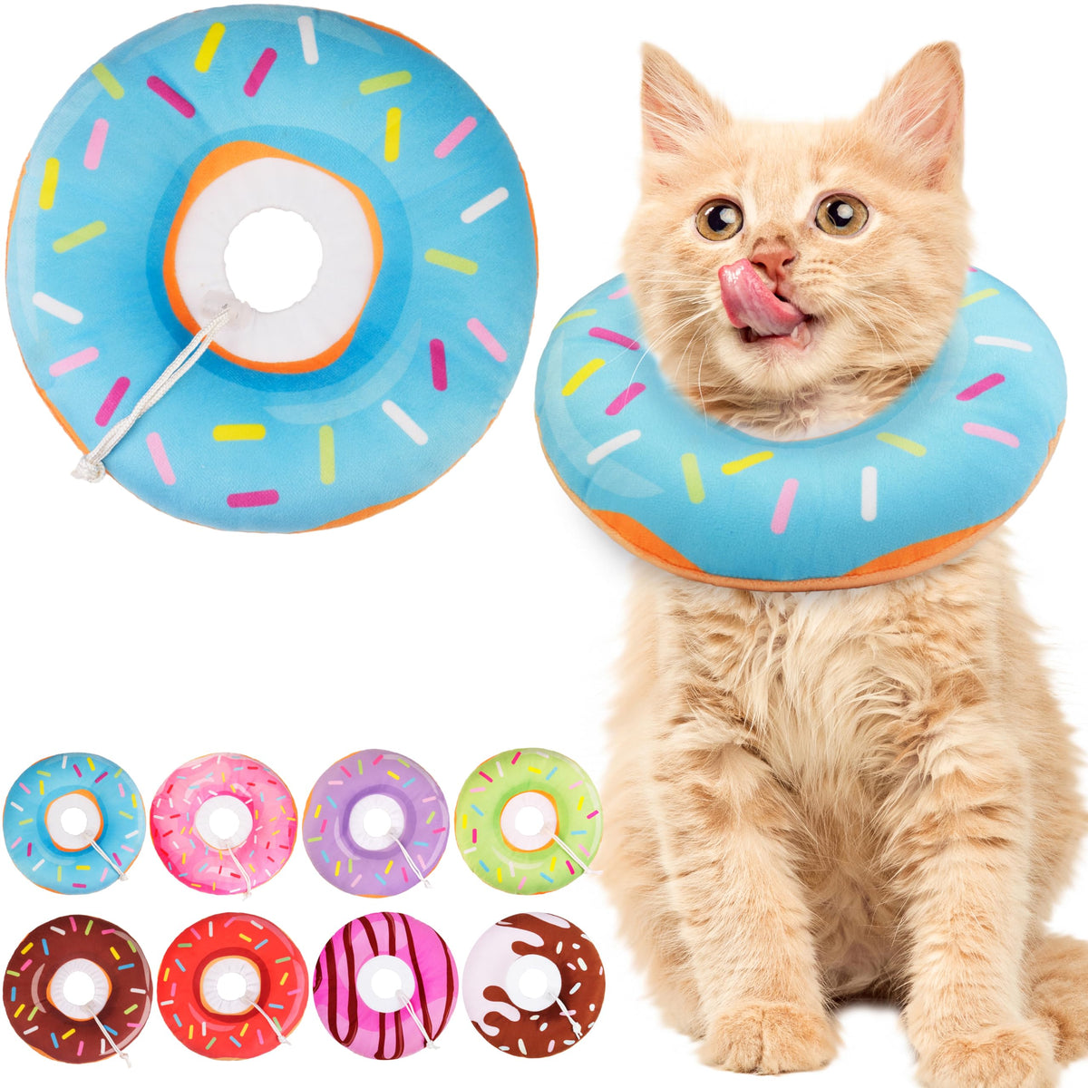 WONONE collerette donut vue de face montrant la forme protectrice et confort