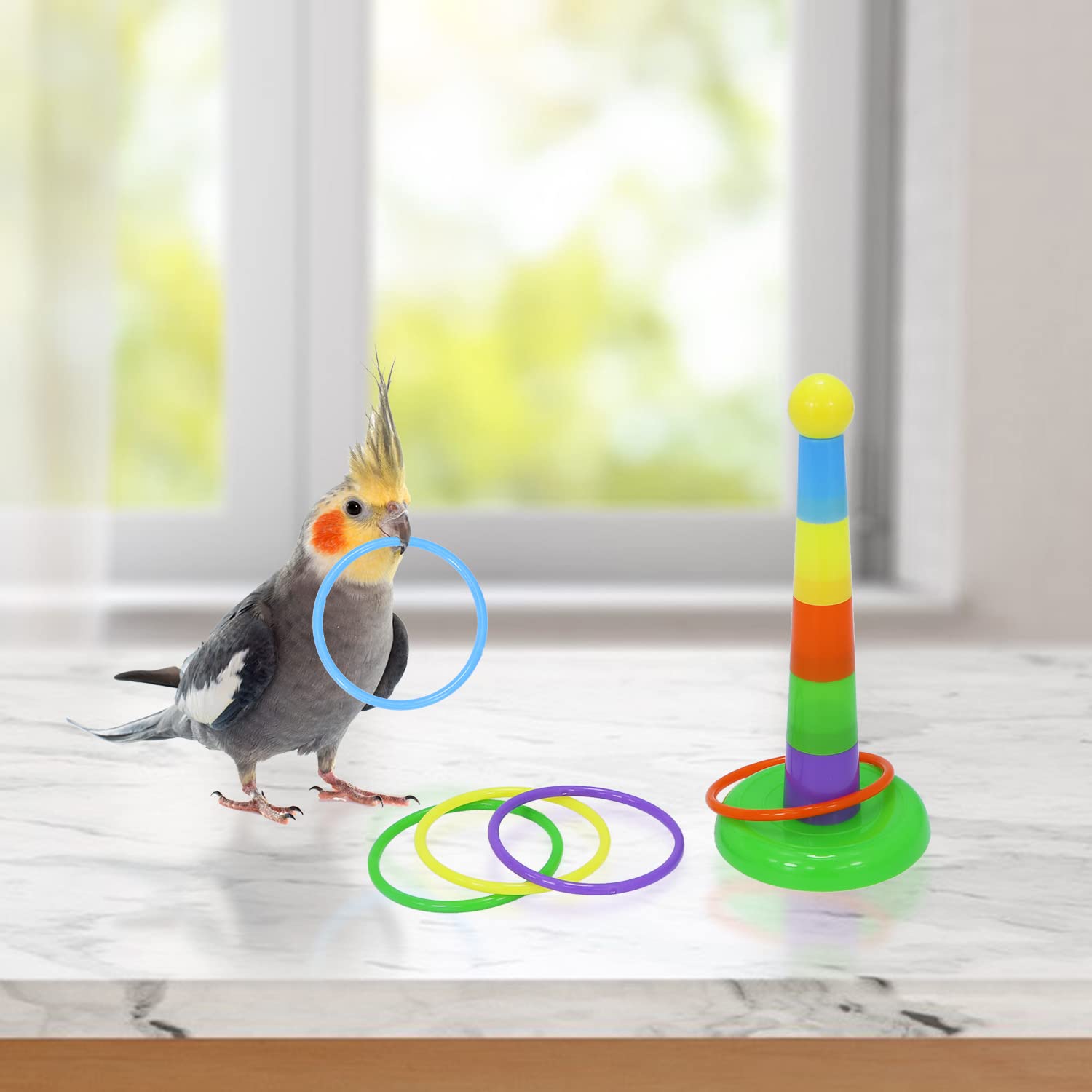 Wontee ensemble trois jouets présenté clair pour choix rapide