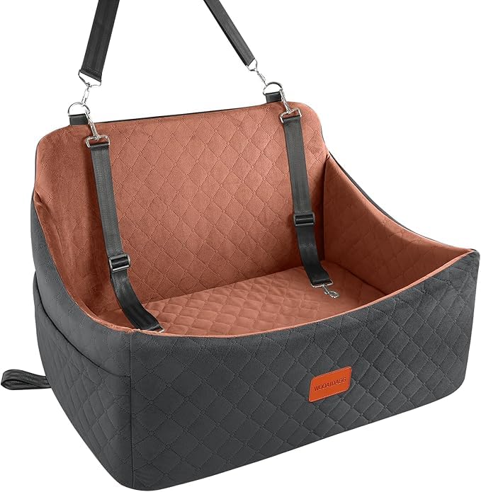 wooaidagg vue avant du siège auto pour chien, maintien sécurisé