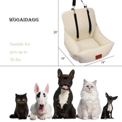WOOAIDAGG gros plan peluche ultra-douce assurant chaleur