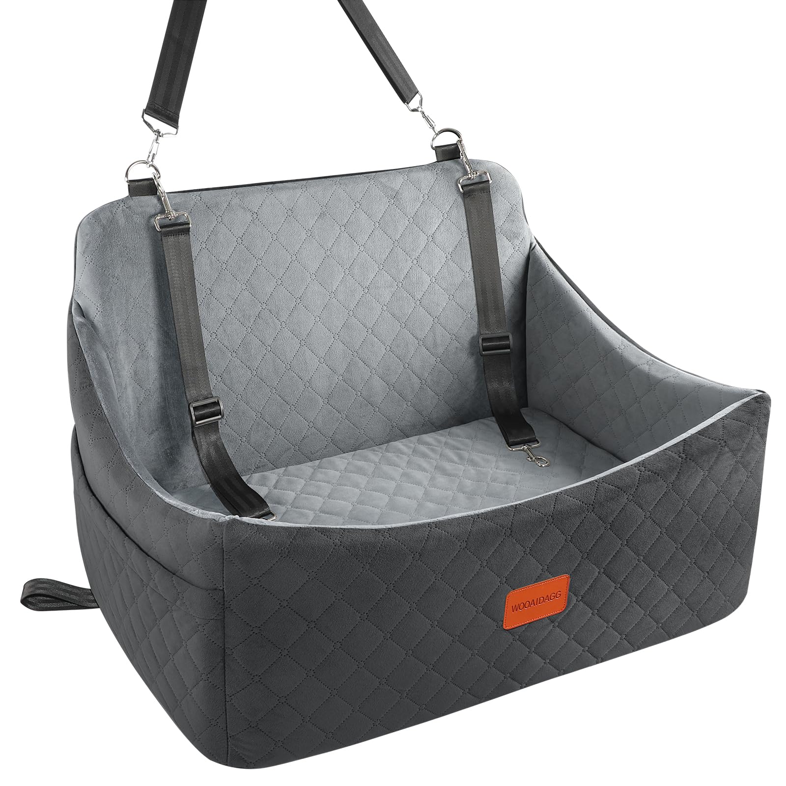 wooaidagg siège auto face avant montrant stabilité et design confortable