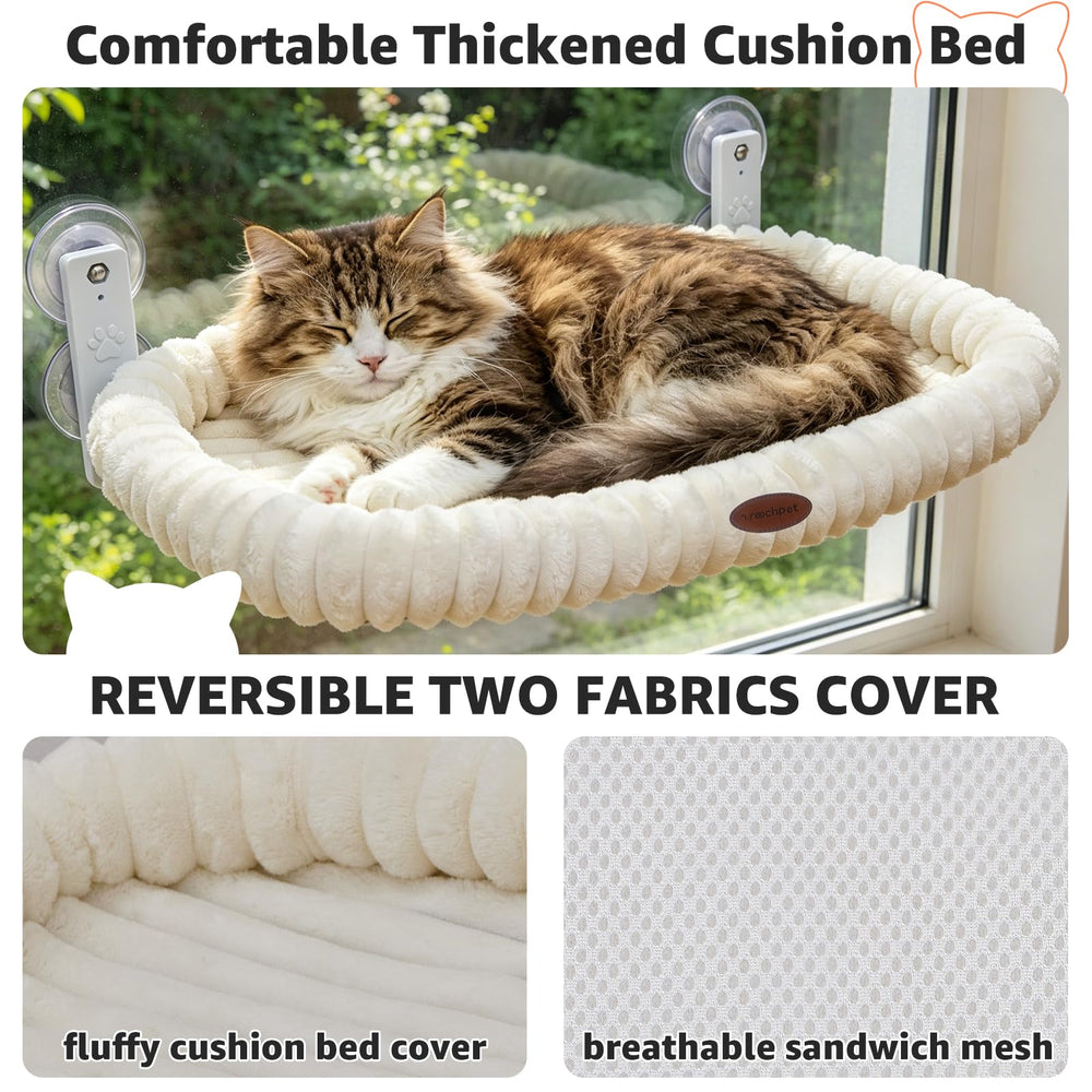 Woochpet coussin ultra doux montrant texture et soutien