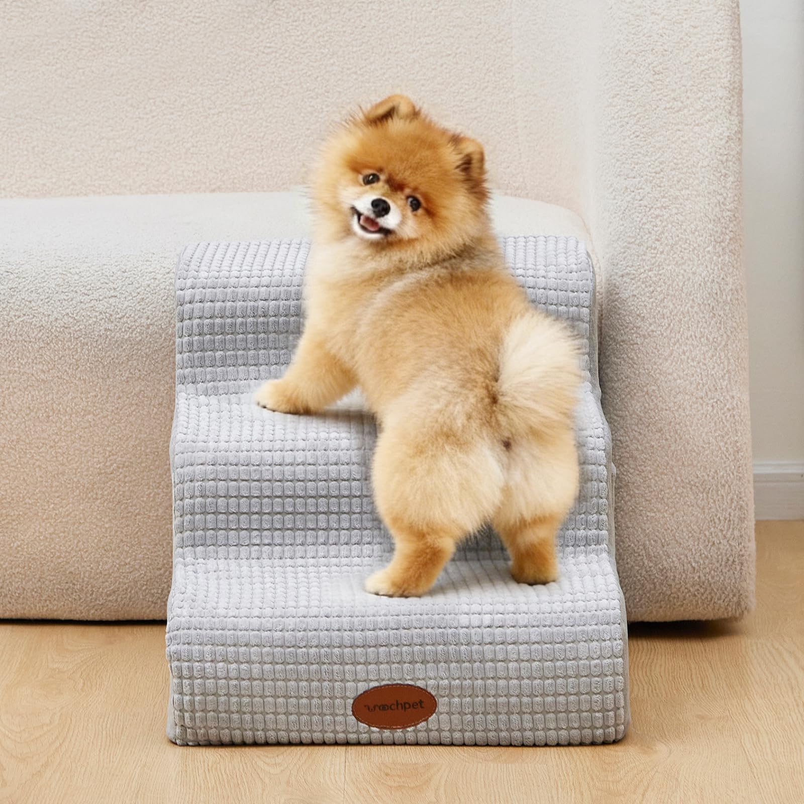 Woochpet mousse mémoire profil montrant amorti et soutien pour articulations