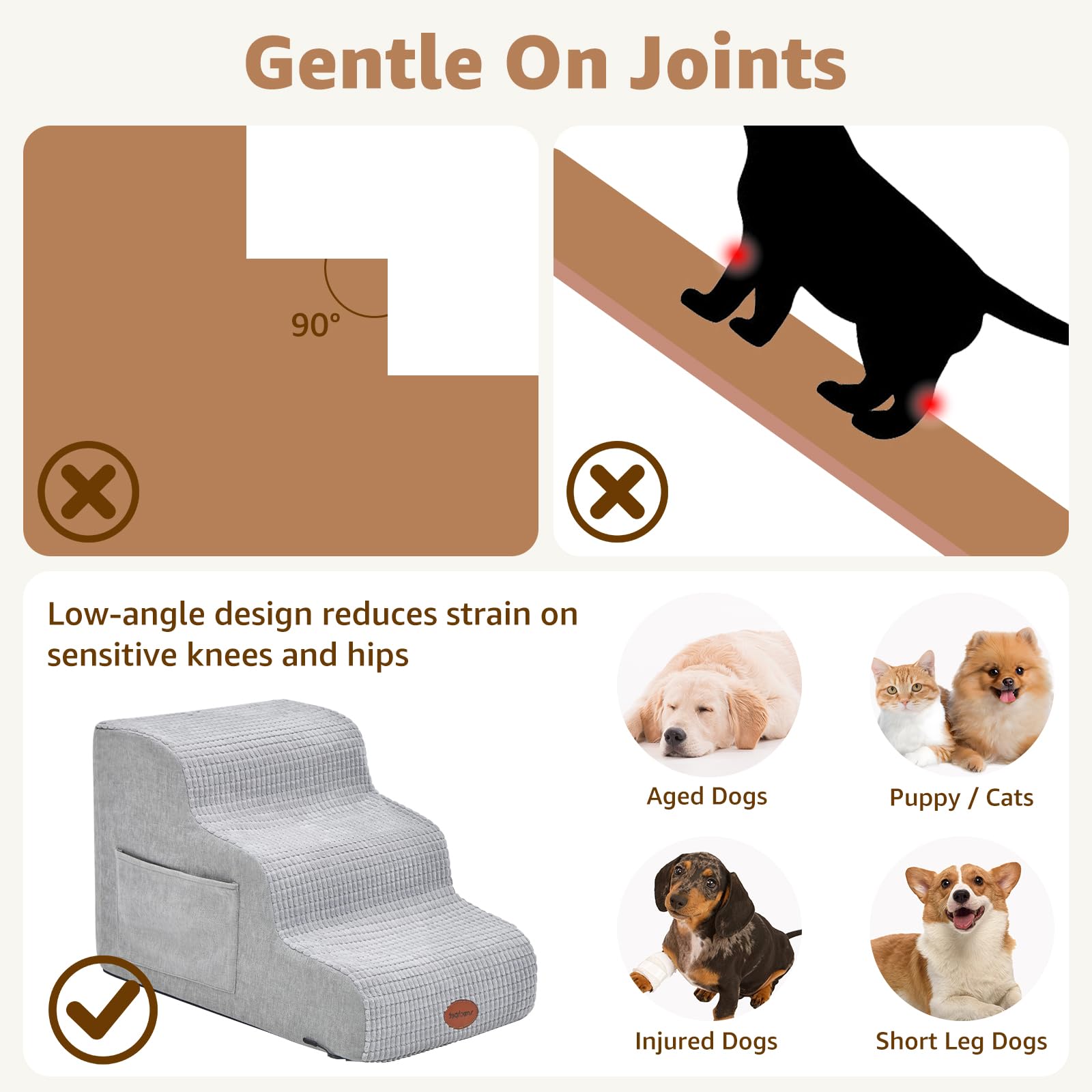 Woochpet picots silicone dessous qui augmentent l’adhérence sur sol lisse
