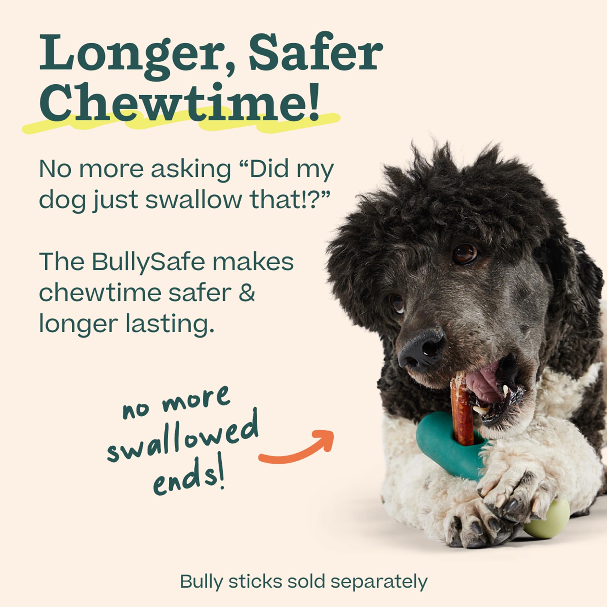 WOOF BullySafe gros plan du mécanisme de vissage pour fixation sûre