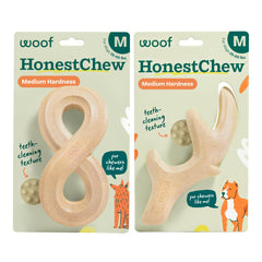 WOOF Antler vue avant montrant durabilité et plaisir de mastication