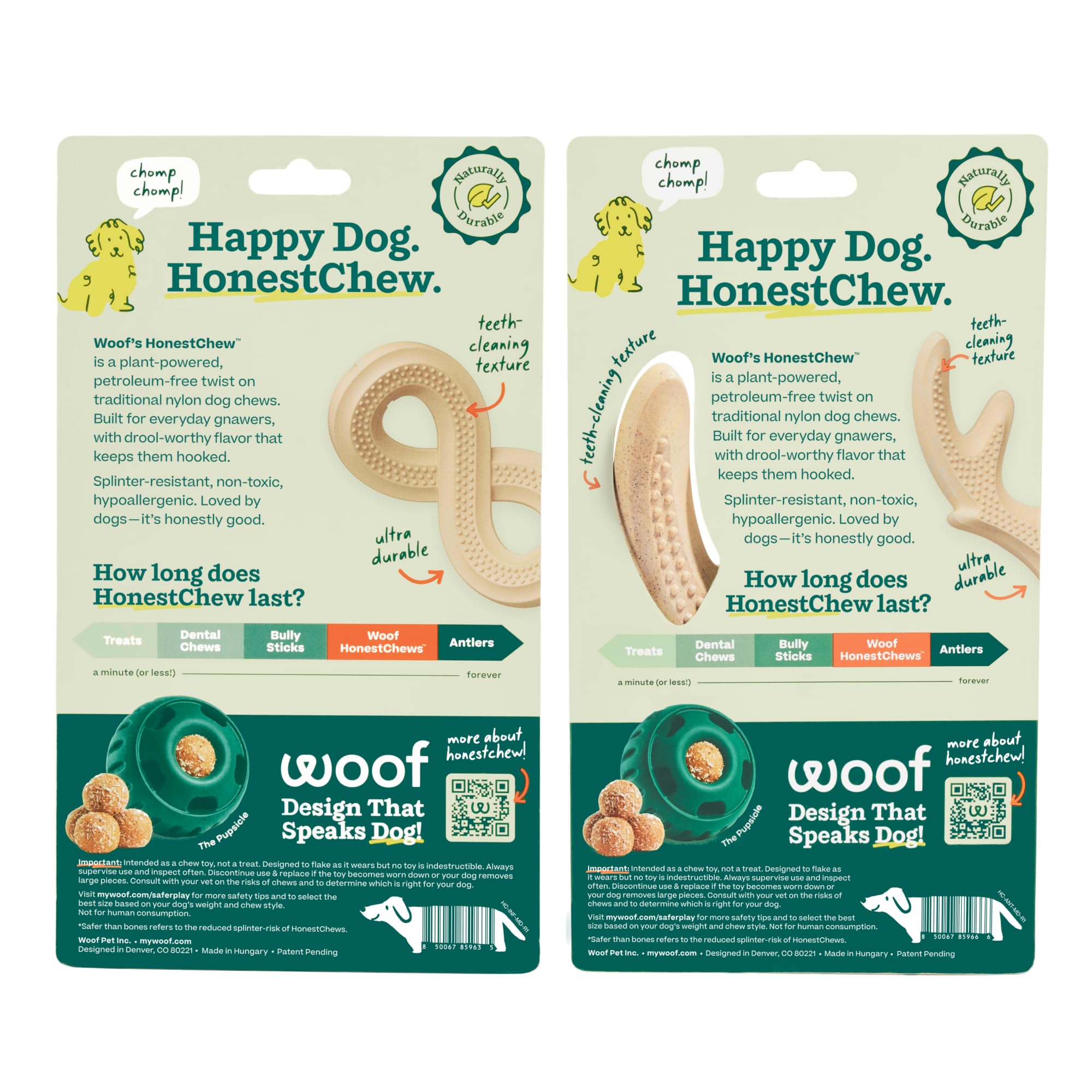 WOOF mise en scène lifestyle montrant jouets intégrés au foyer