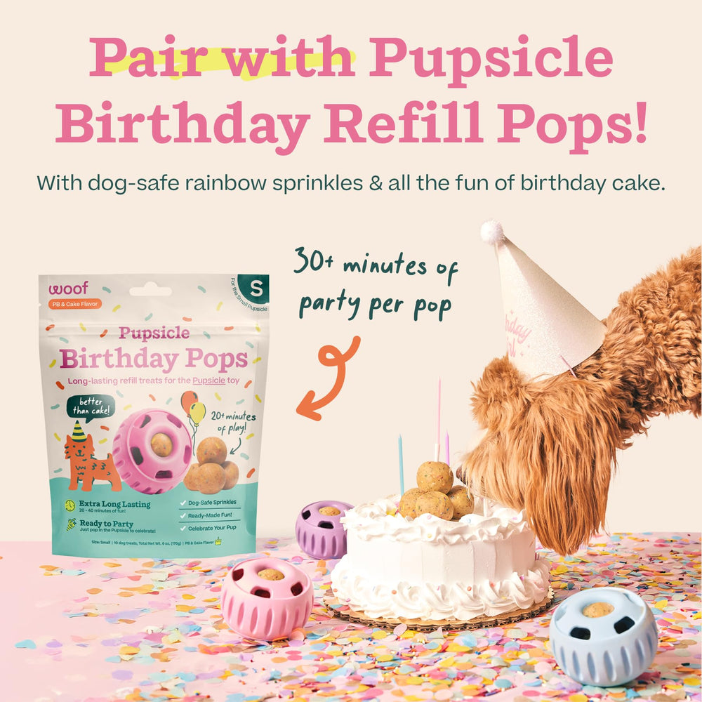 WOOF Pupsicle comparaison taille avec règle utile pour choix adapté