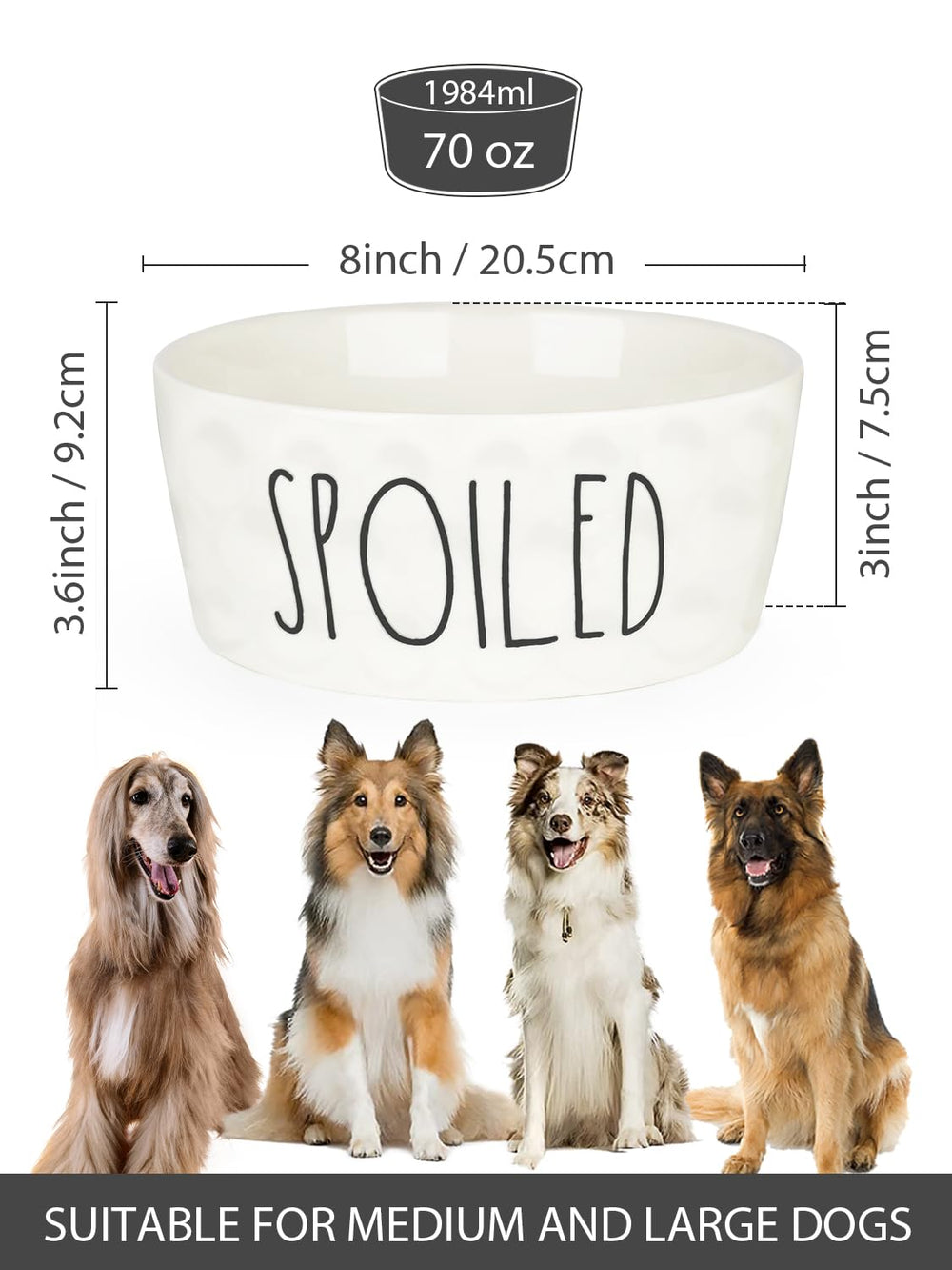WoofinPets motif manuscrit décoratif apportant style moderne