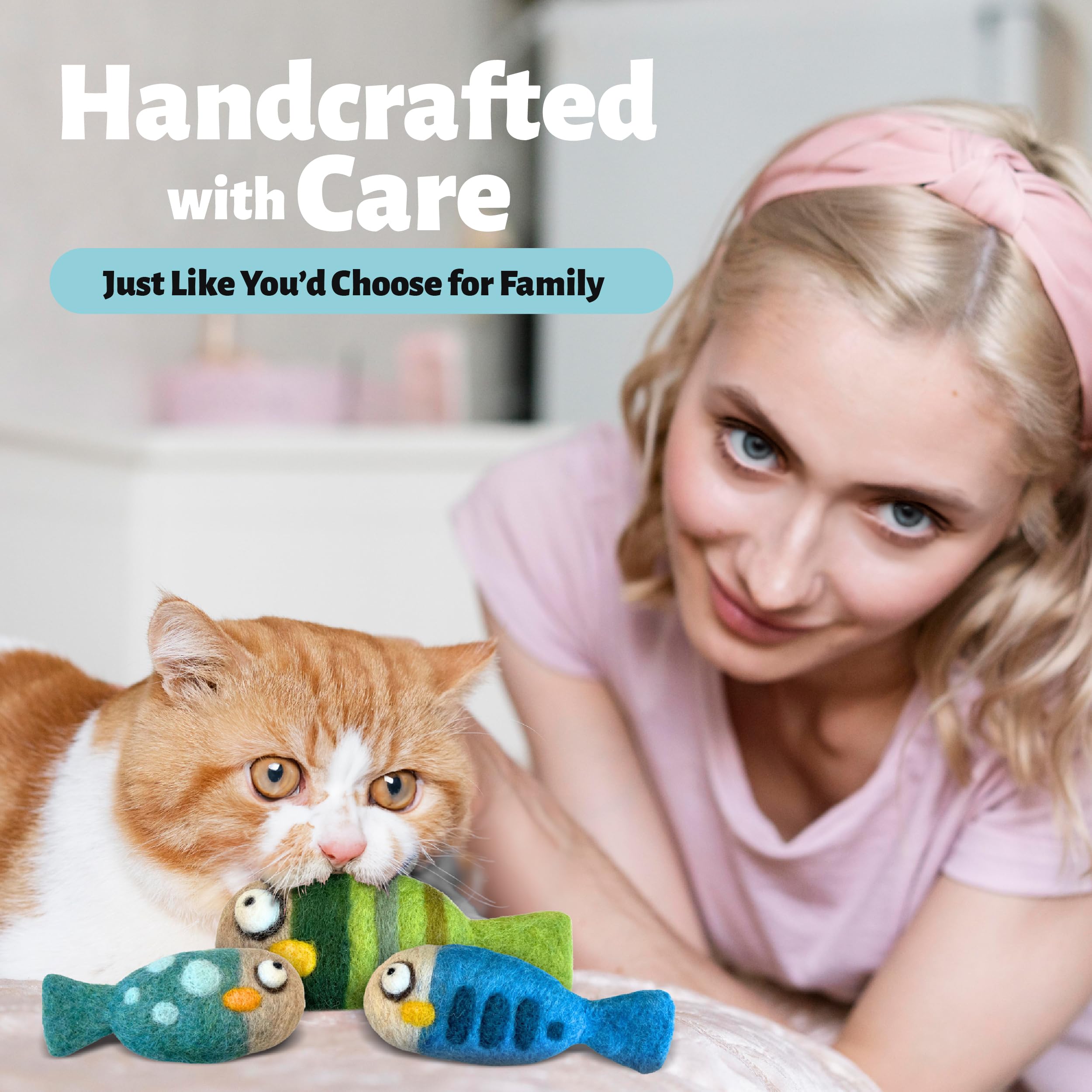 Lot Woolbuddy présenté en coffret cadeau, option écologique idéale