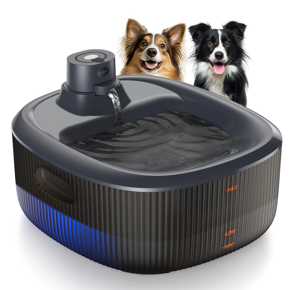 WOPET vue avant de la fontaine, design sans fil pratique