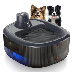 WOPET vue avant de la fontaine, design sans fil pratique