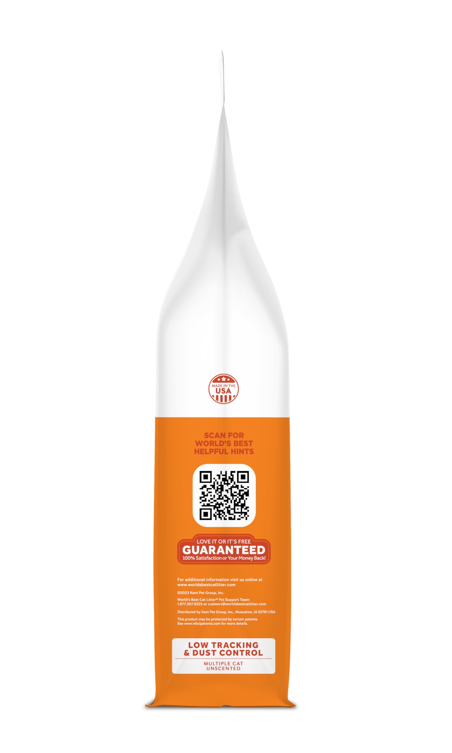 World's Best Cat Litter en intérieur propre, convient à foyers modernes