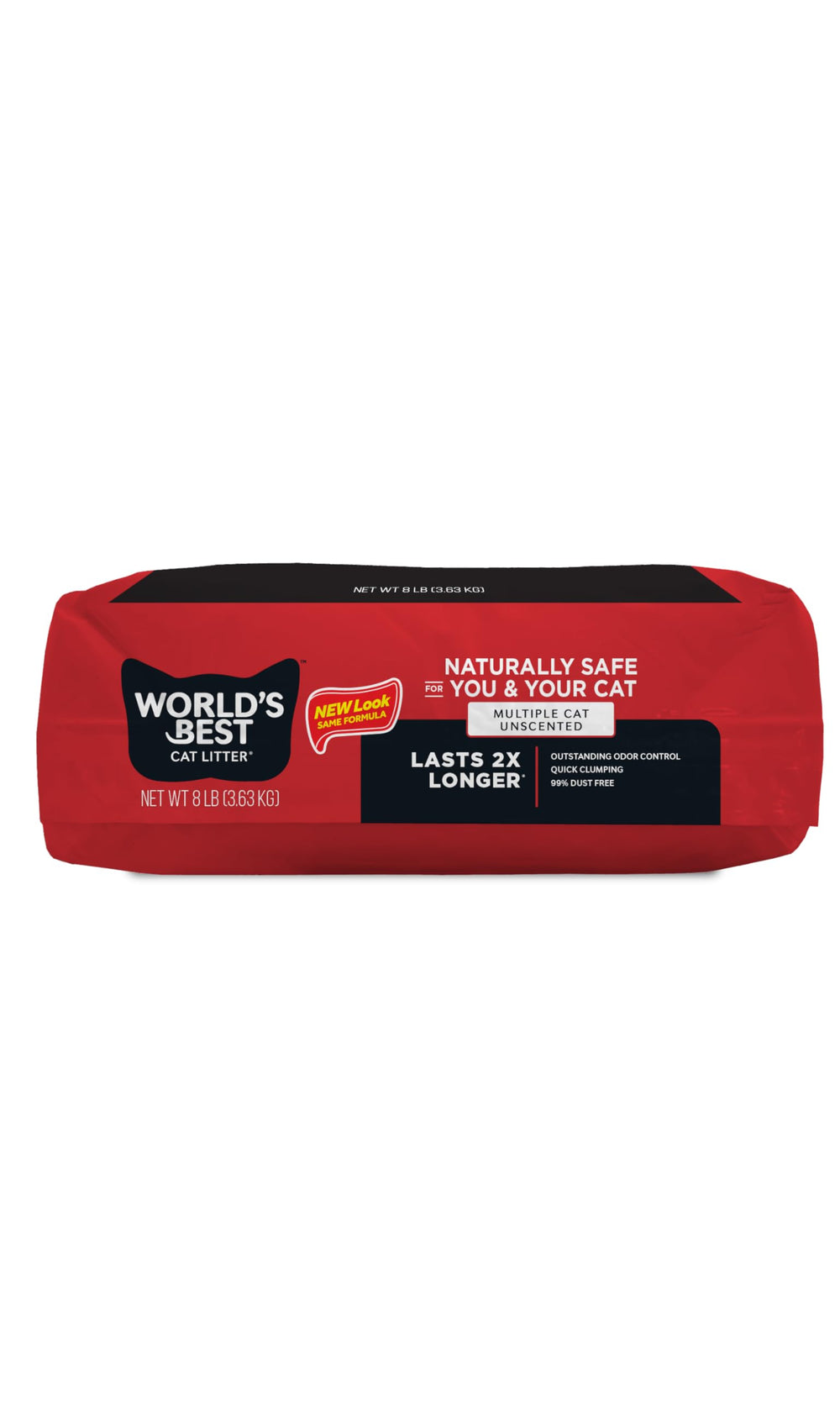 World's Best Cat Litter chat utilisant la litière, confort et contrôle des odeurs