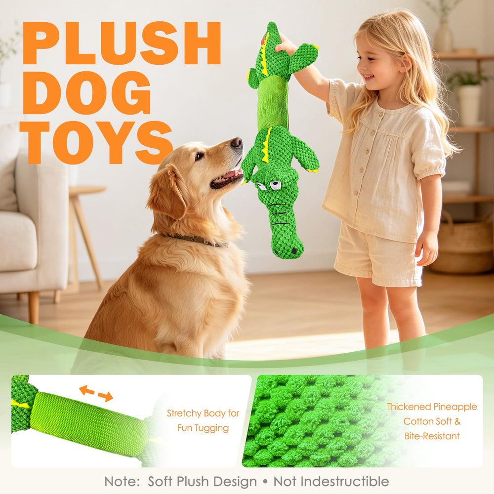 WOWBALA chien tirant le crocodile pour renforcer lien et exercice
