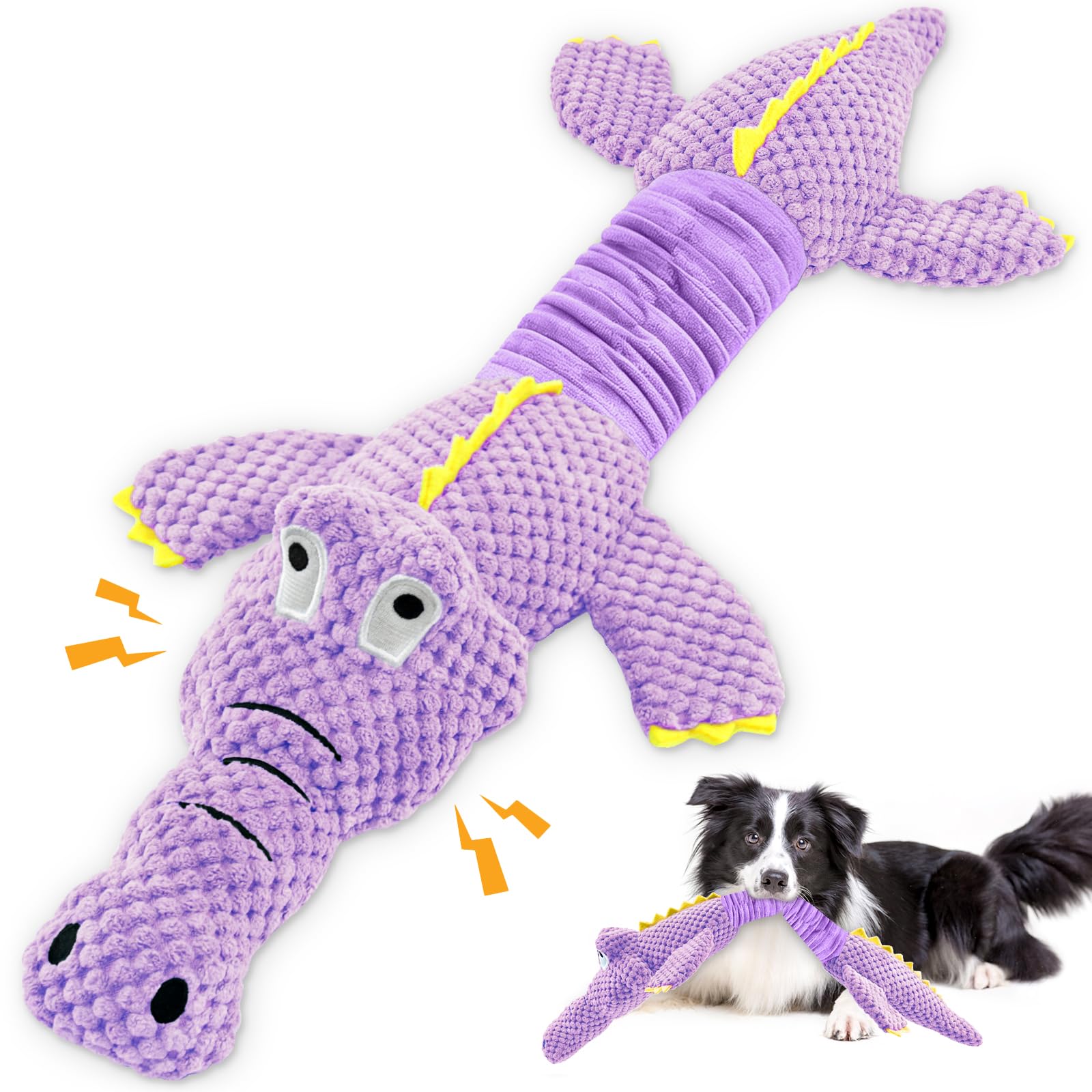 WOWBALA crocodile face avant montrant design robuste et amusant