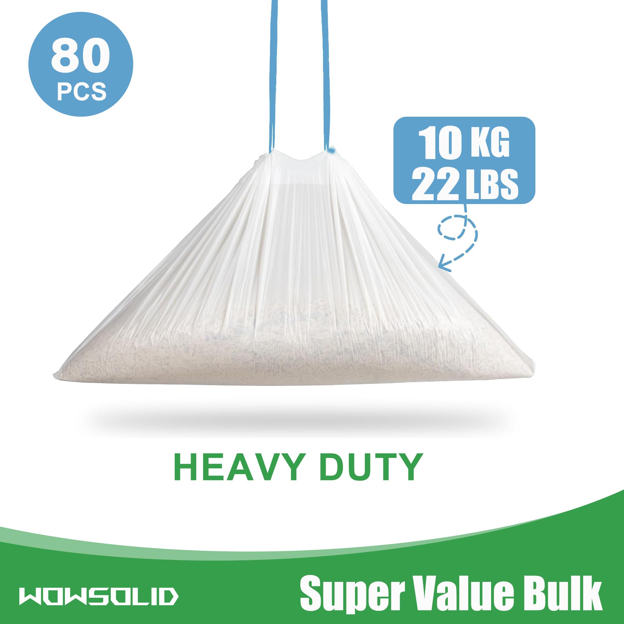 WOWSOLID sacs installés dans Litter-Robot pour vidage propre