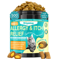 Woyamay emballage avant montrant 500 friandises et bénéfice tranquillité