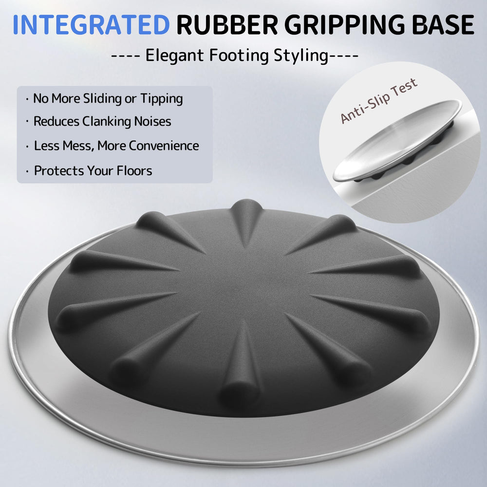WROSWT gros plan texture acier 304, surface lisse facile à nettoyer