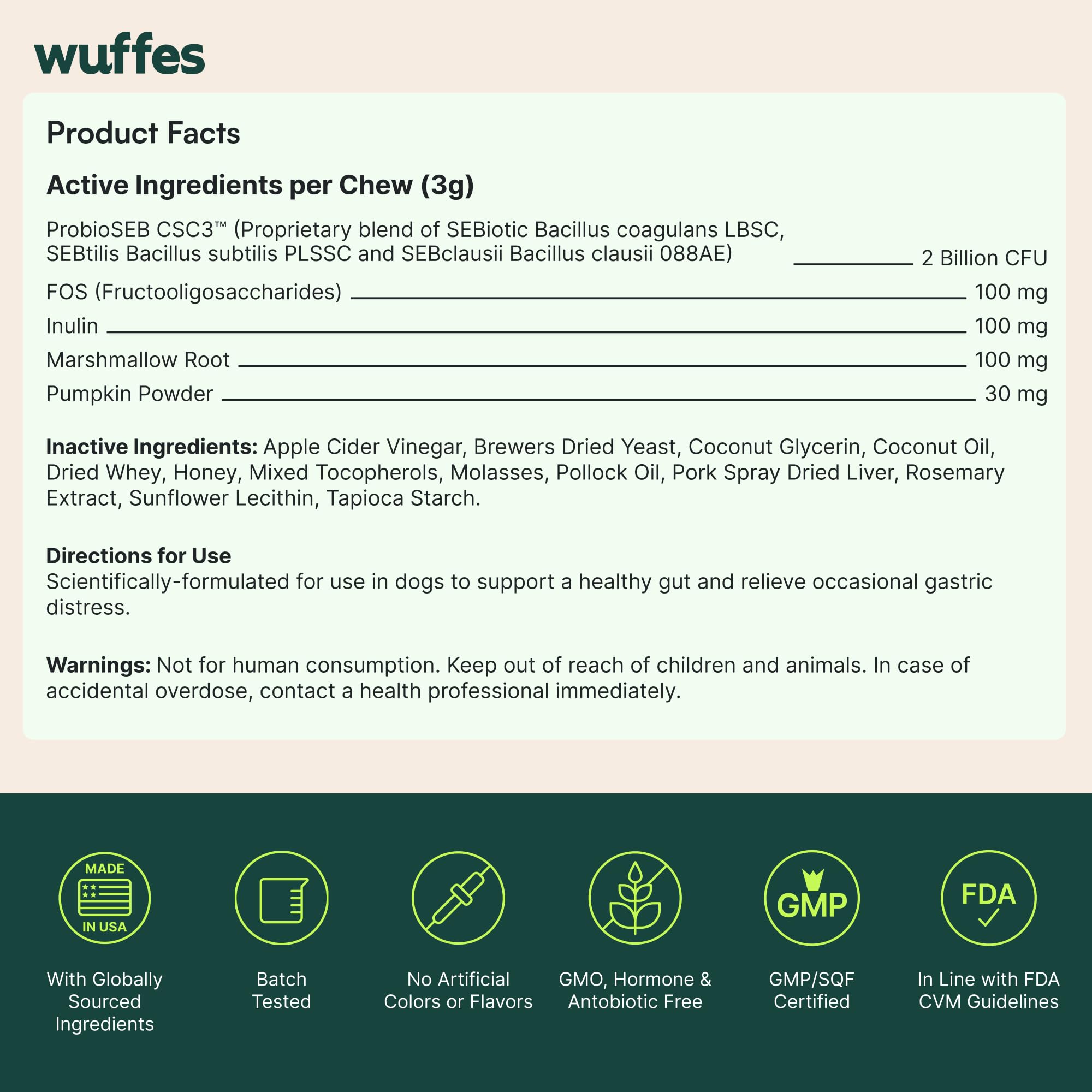 Wuffes produit posé dans cuisine moderne suggérant utilisation quotidienne simple
