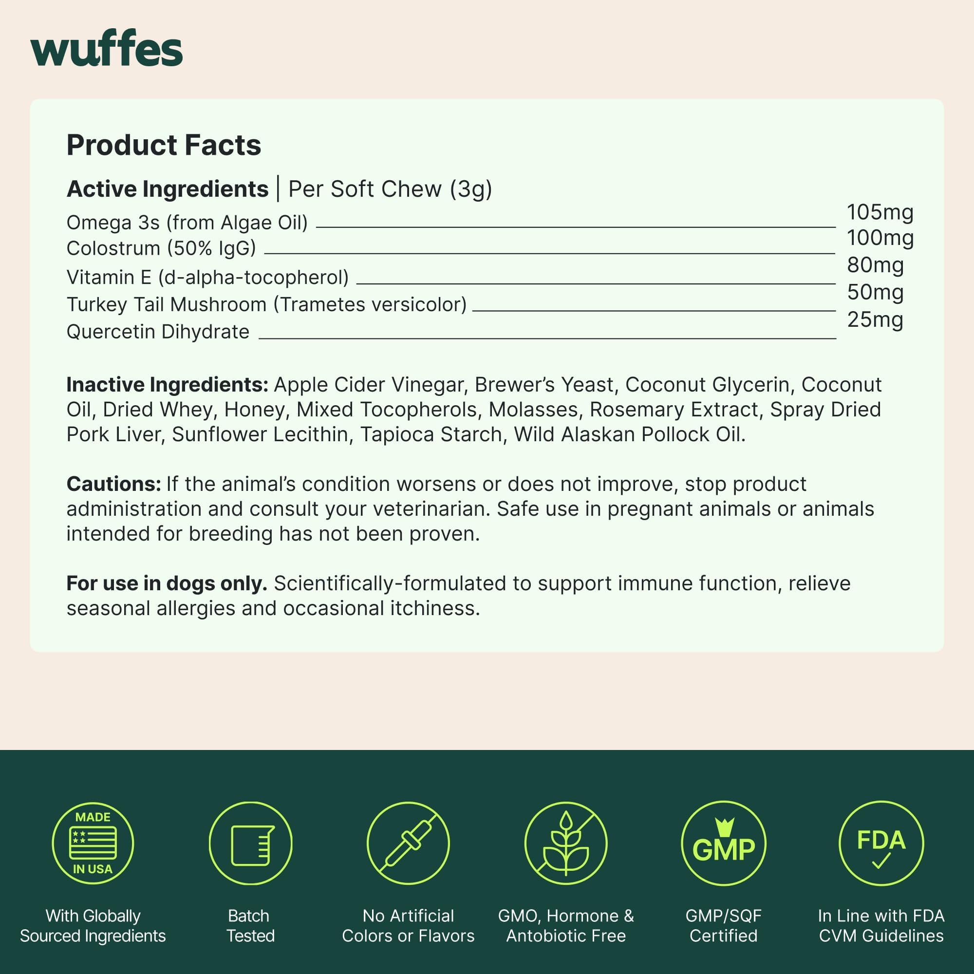 Mise en scène Wuffes dans la vie quotidienne pour confort cutané durable
