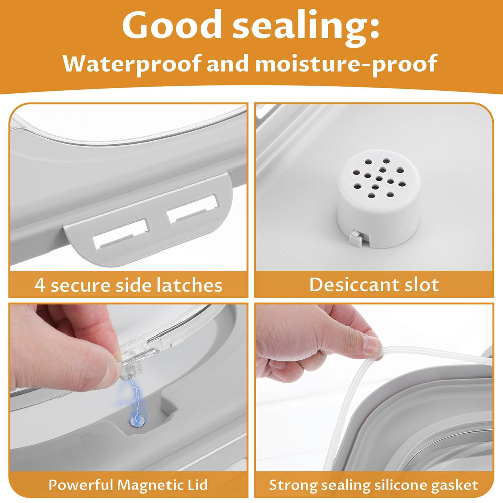 wutfuooo bac plié compact pour un rangement gain de place pratique