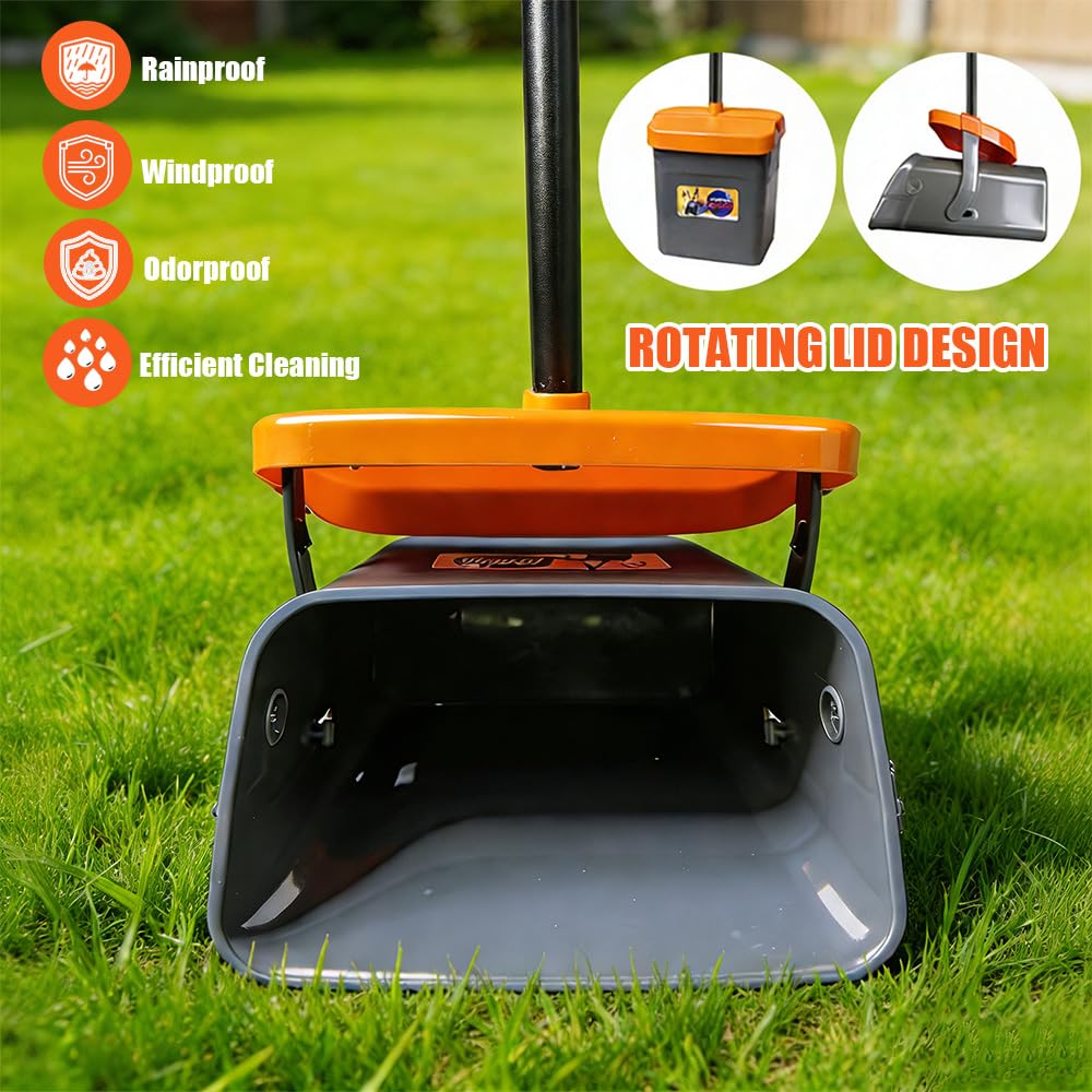 WuzoClean détail de la pelle et du râteau pour collecte efficace