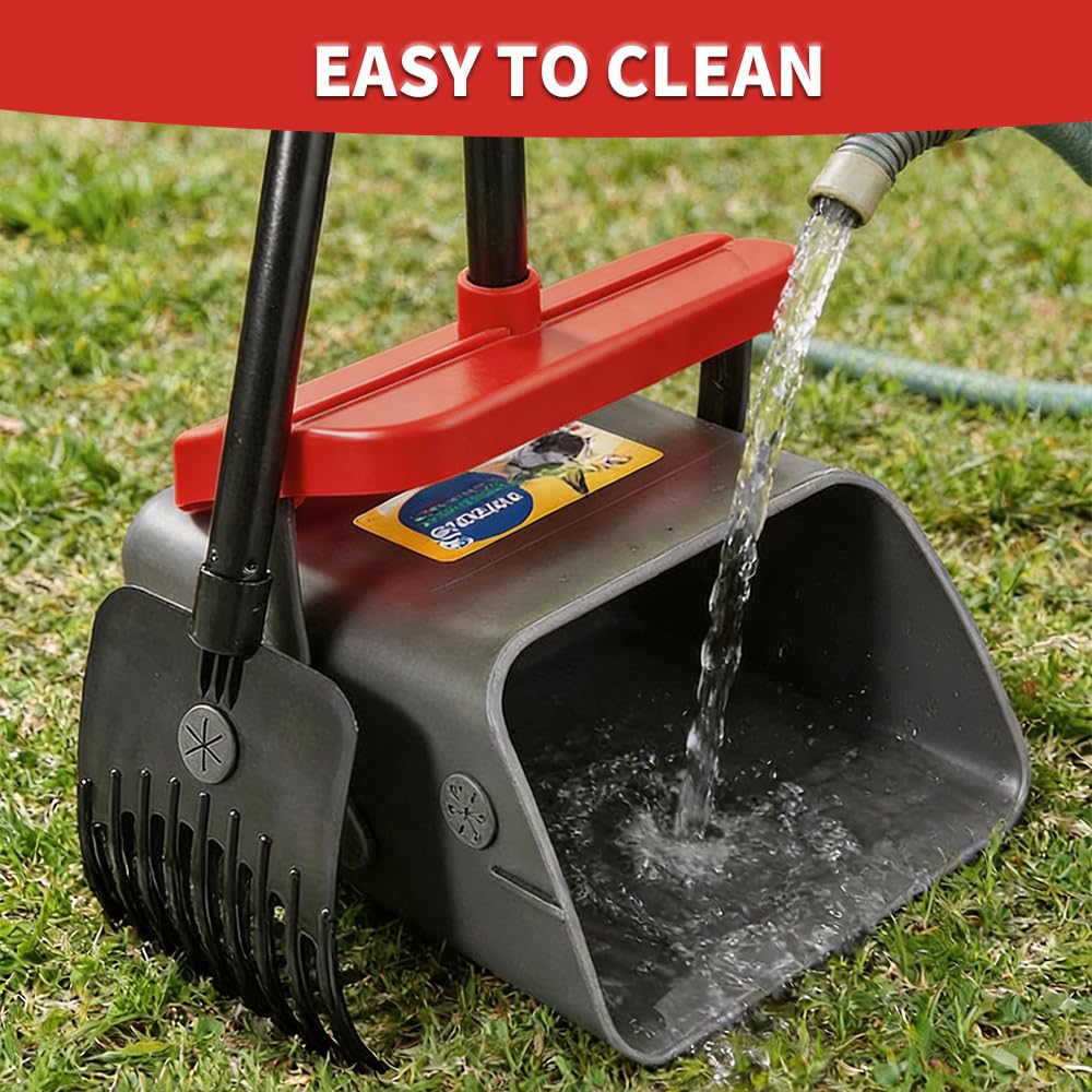 WuzoClean en action dans un jardin nettoyage rapide et propre