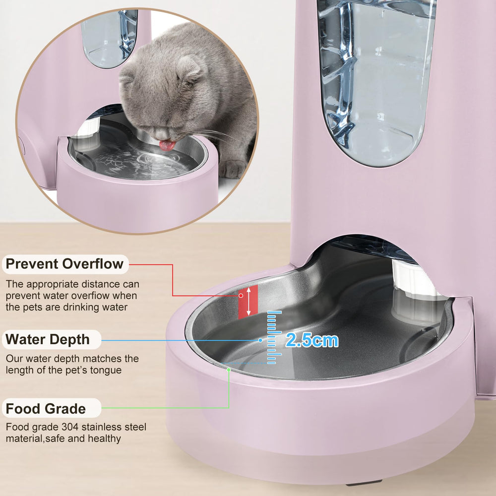 WyfKyd distributeur utilisé par un chat, autonomie assurée
