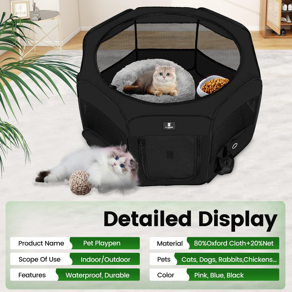 X-ZONE PET poche oxford et mesh pour rangement pratique