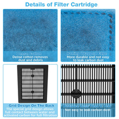 xbbwmrs cartouche insérée dans Marineland Penguin PRO pour filtration efficace