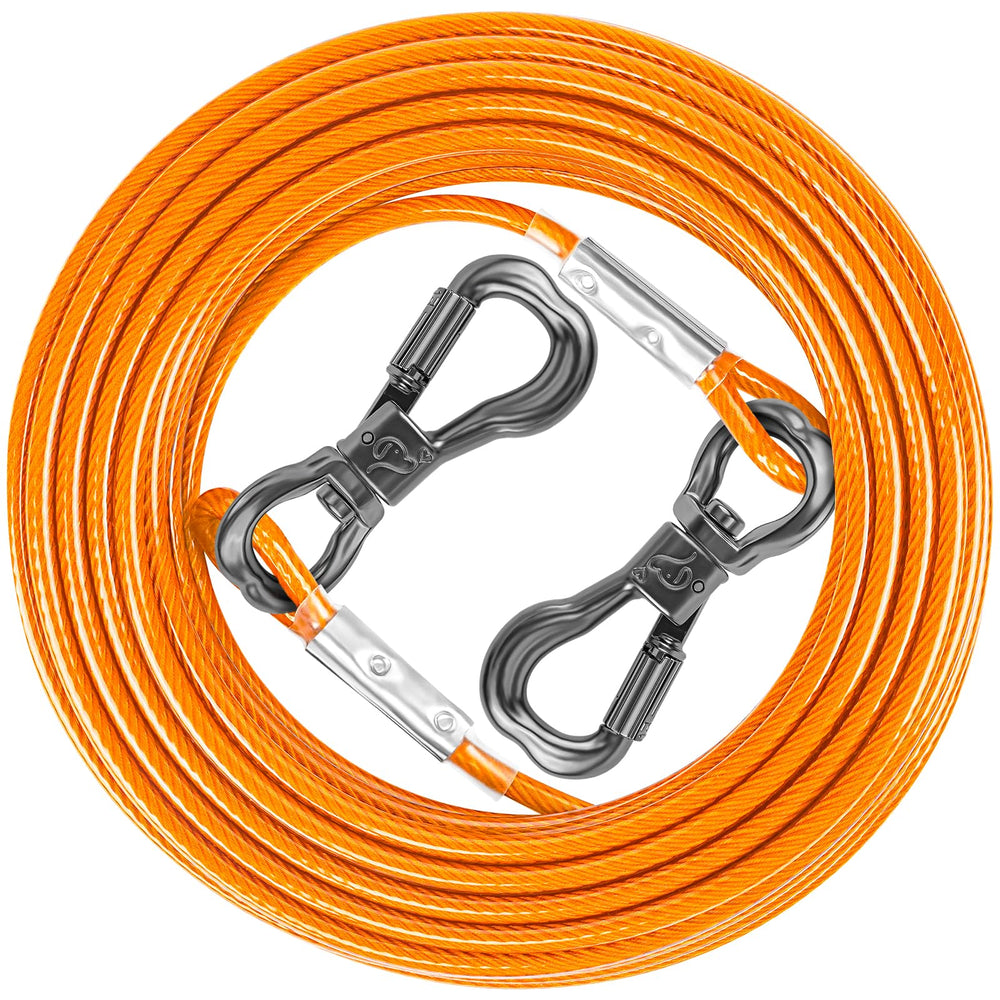XiaZ câble attache face avant montrant solidité et couleur orange