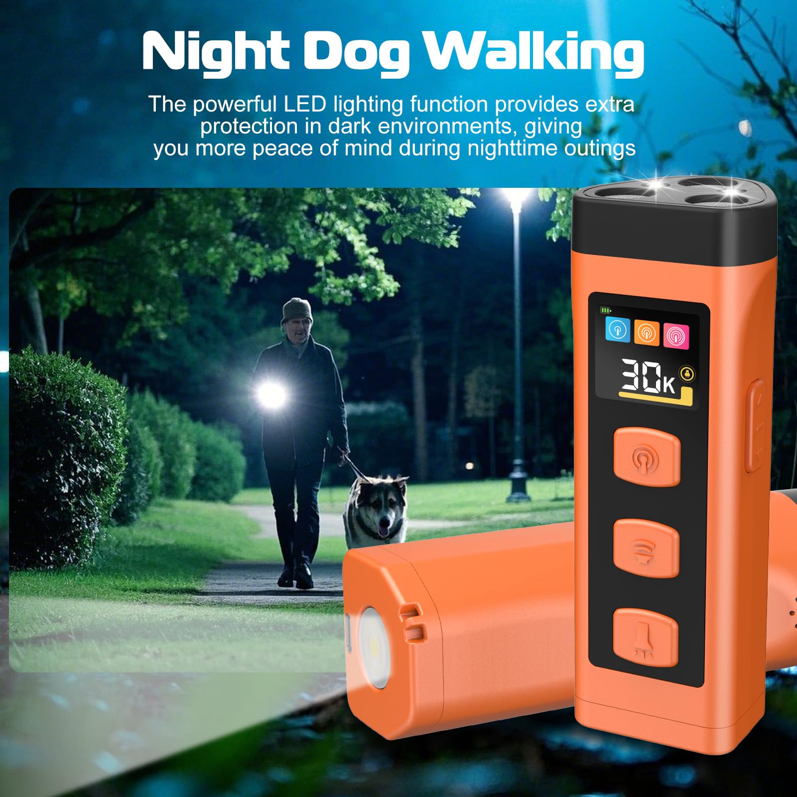 XIFRUS mode SOS stroboscope pour sécurité visible en extérieur