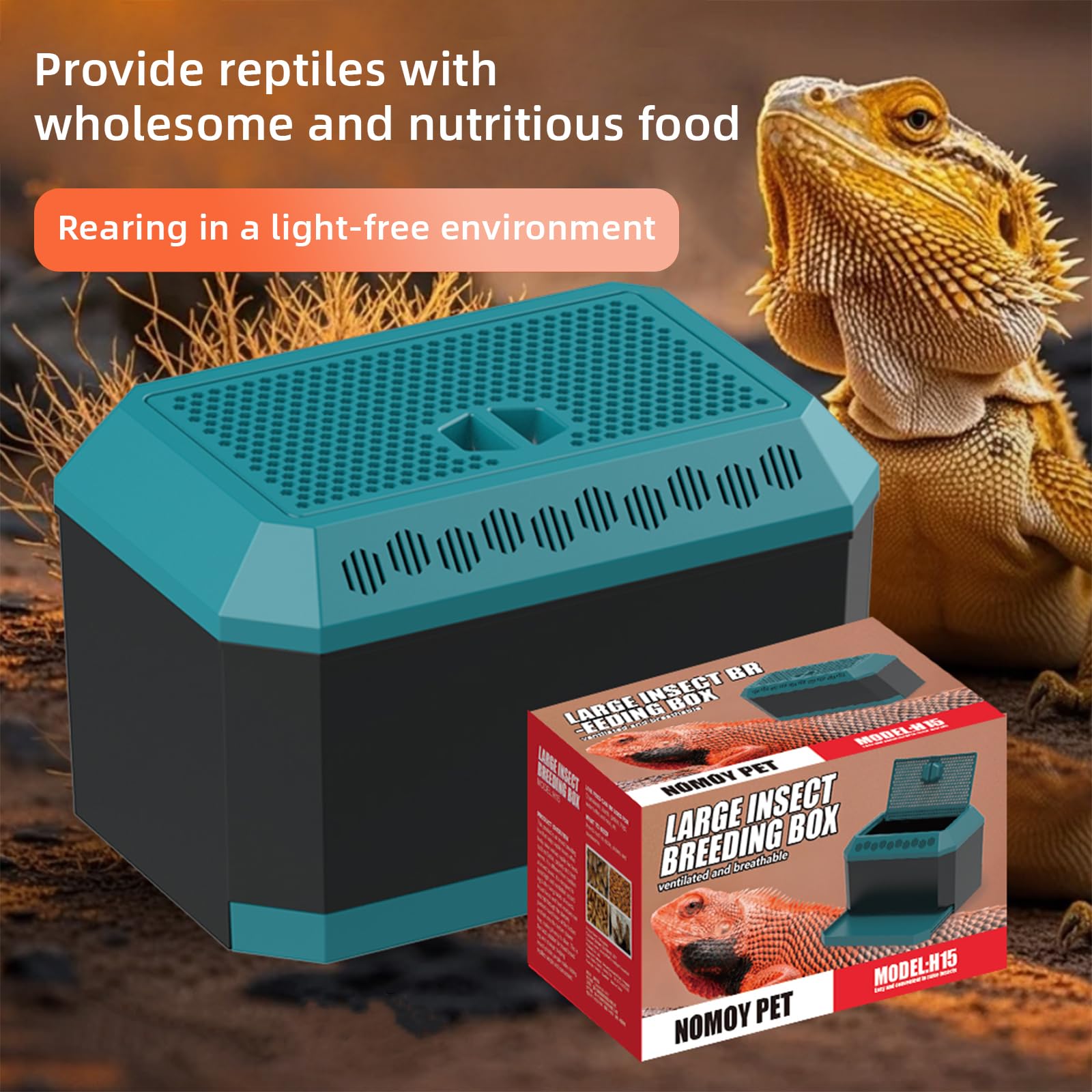 XIGETRAIL en situation d'élevage illustrant intégration avec terrarium d'animaux