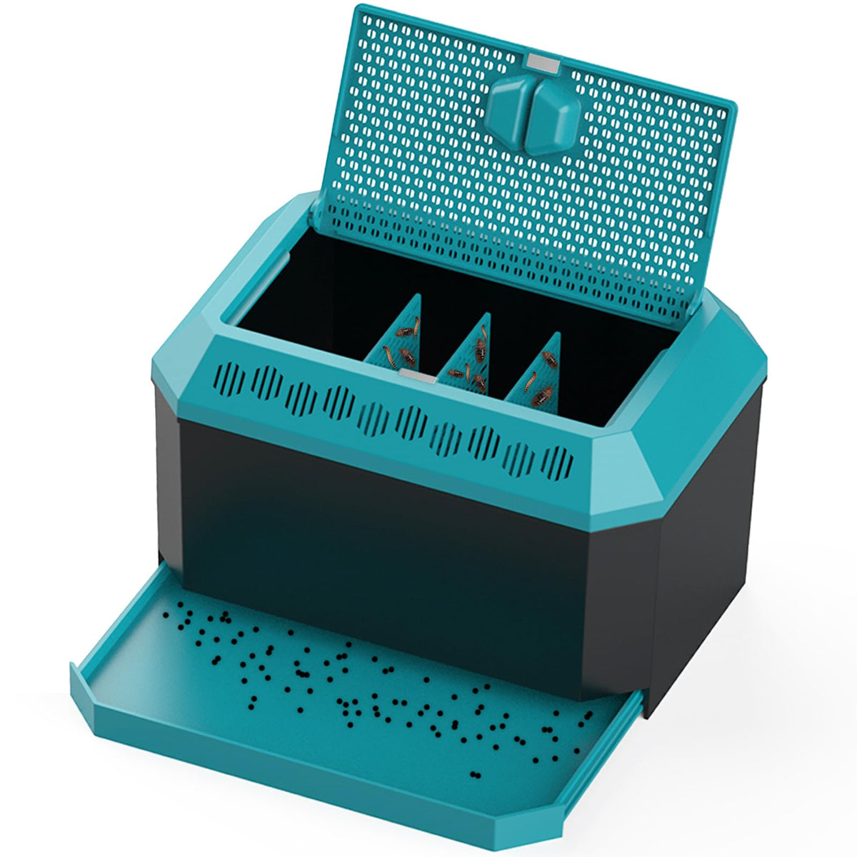 XIGETRAIL face avant montrant le boîtier sécurisé et ventilation efficace