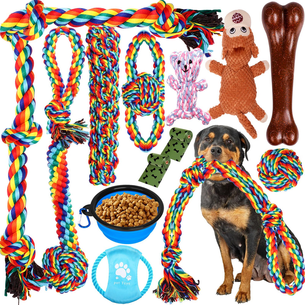 XLMYS coffret 13 pièces face avant montrant jouets et accessoires pour variété de jeux