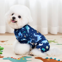 XPUDAC chien portant pyjama et dormant, montre apaisement