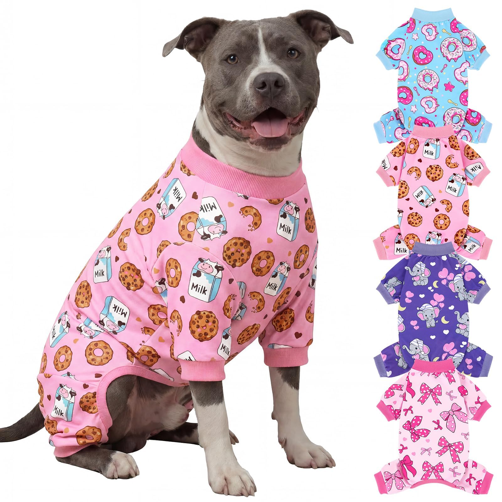 XPUDAC pyjama face avant montrant coupe et motifs amusants pour confort