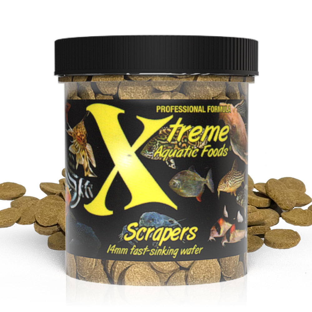 Xtreme Aquatic Foods sachet avant montrant l’emballage et les informations produit