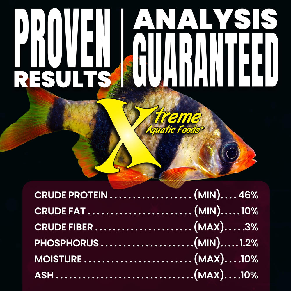 Xtreme Aquatic Foods aquarium lifestyle pour poissons sains et vibrants