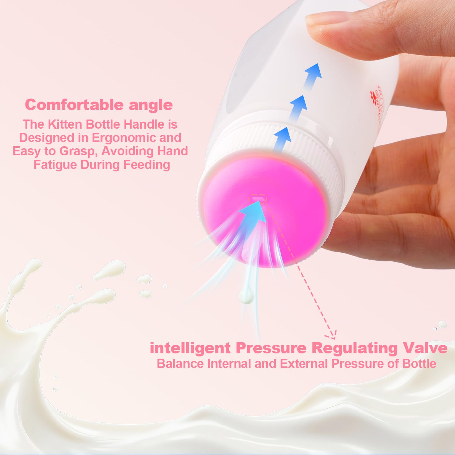 Xuanda goulot large facilitant nettoyage hygiénique rapide